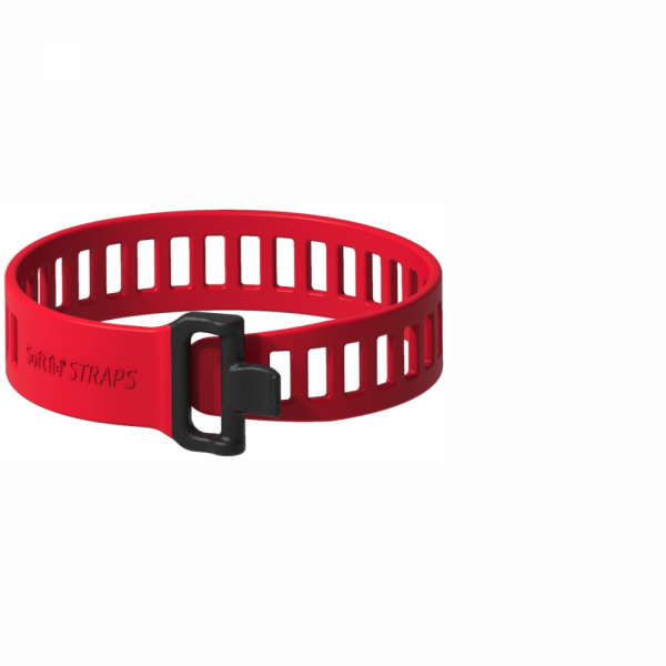 SoftTIE STRAPS 28/400 rot